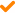 Orange checkmark symbol indicating confirmation, approval, or completed task for dental services.